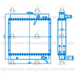 ঝেংজু রোড রোলার রেডিয়েটার উচ্চ মানের